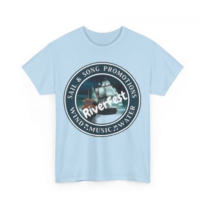 Riverfest Unisex Heavy Cotton Tee - Image 2